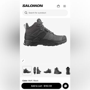 Salomon Men's X Ultra 4 Mid Gore-tex Hiking Boots